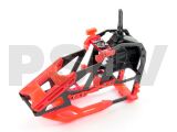 B130X26-R  Carbon Fibre Frame Set Blade 130X (Red)  